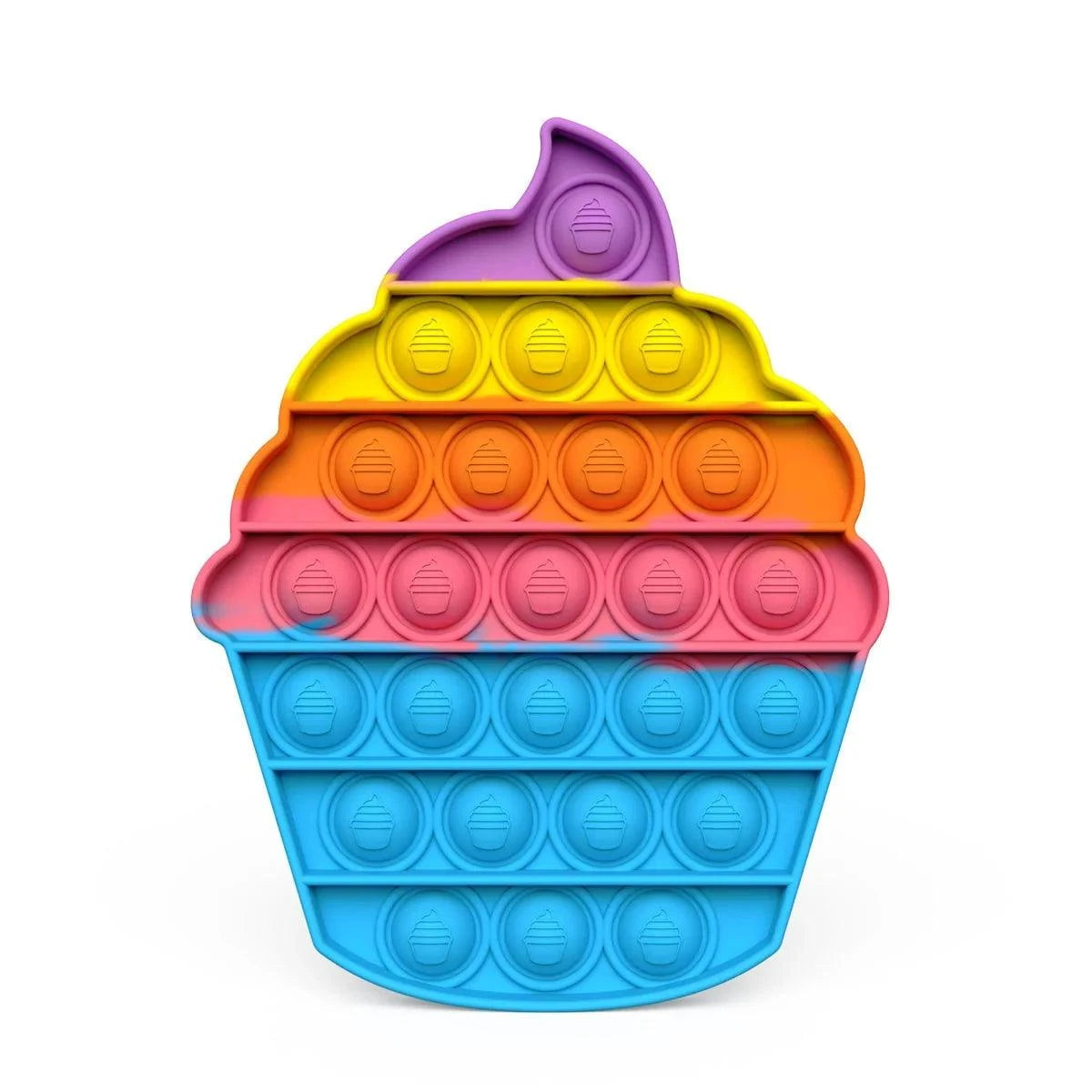 🎉 Push Pop Bubble Silicone Toy for Kids | Stress Relief & Sensory Fun 🌟 - Home Kartz