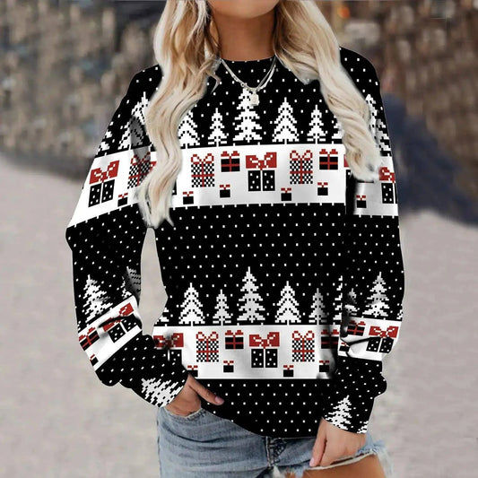 Pattern Christmas Sweater Pajama Set – Cozy, Festive & Perfect for Holiday Comfort - Home Kartz