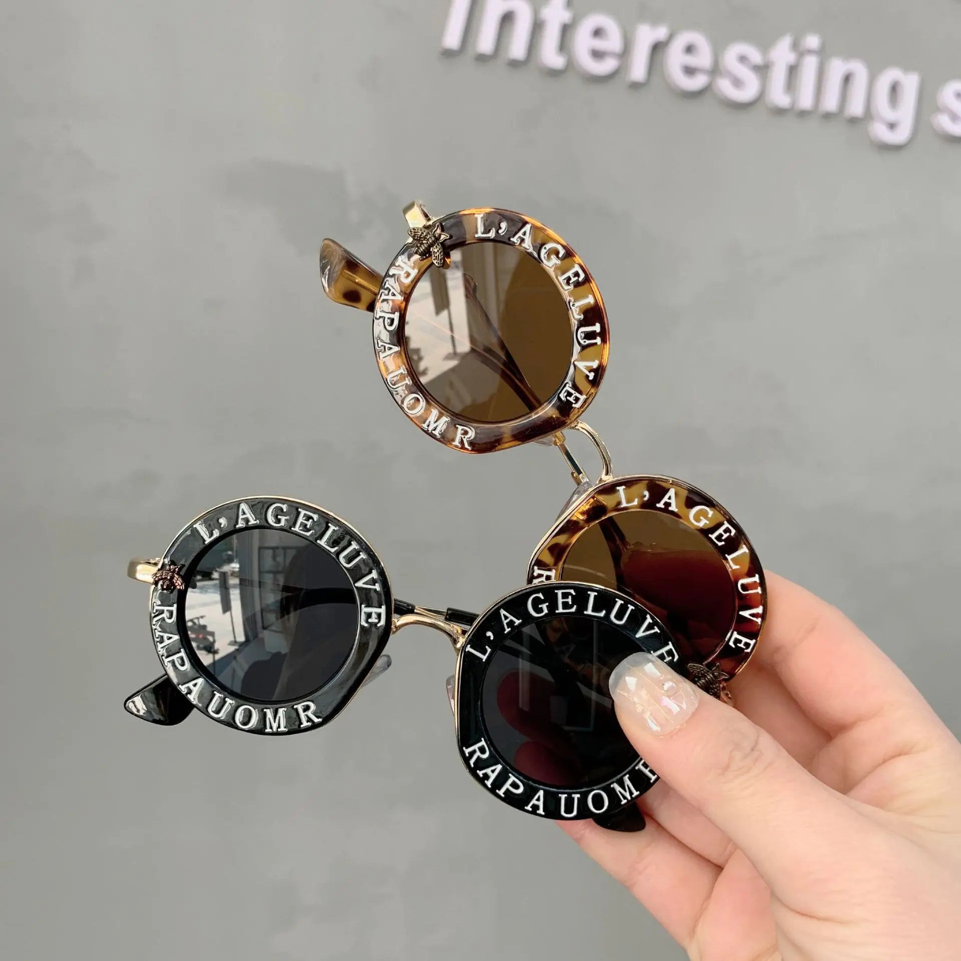 ✨ Retro Chic Meets Ultimate Eye Safety: Introducing the Buzzworthy Vintage Round Kids Sunglasses with UV400 Protection! ✨ - Home Kartz