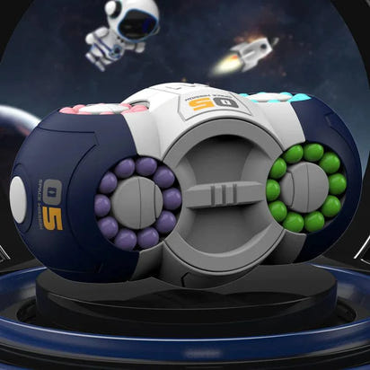 8-Sided Beaded Puzzle Cube – Ultimate Brain Teaser & Stress Reliever - Home Kartz