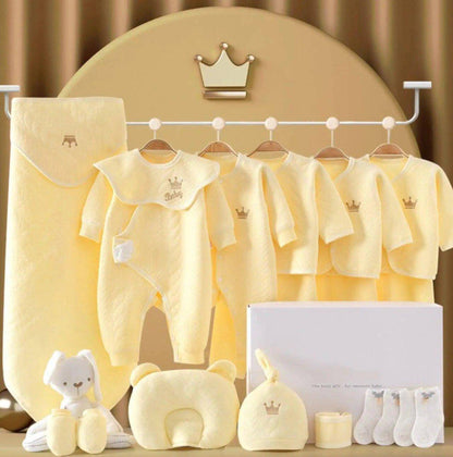 6 Item Bundle: Welcome Your Newborn with Our Baby Luxe Gift Set - Home Kartz