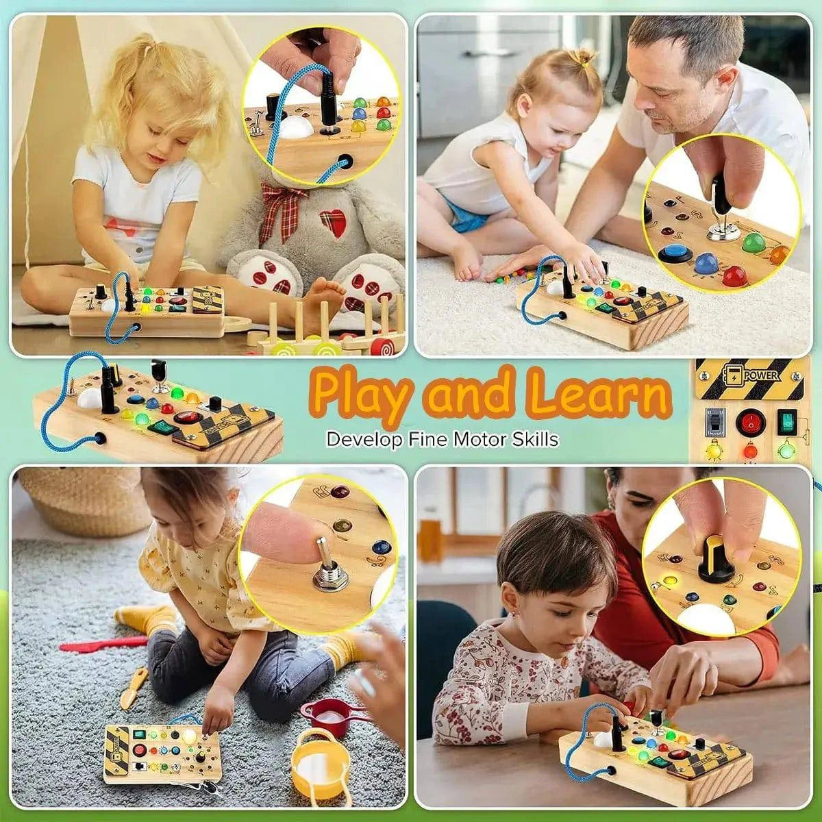 Busy Board Sensory Toy: Unlock Hours of Engaging, Developmental Fun for Kids - Home Kartz