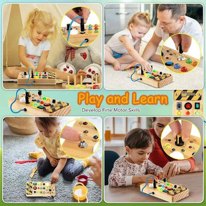 Busy Board Sensory Toy: Unlock Hours of Engaging, Developmental Fun for Kids - Home Kartz