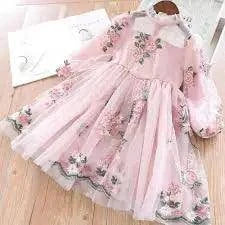 Shine Bright in Every Occasion with Our Spring Sequins Dress for Kids - Home Kartz