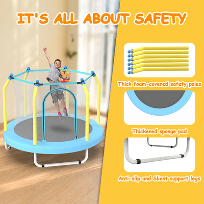 Save Your Sofa, Reclaim Your Sanity. The Silent 55” Adventure Trampoline That Turns 'Toddler Energy' Into Healthy, Independent Play
