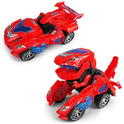 The Ultimate Playtime Revolution: Electric Dinosaur Transformer Toy Car - Home Kartz