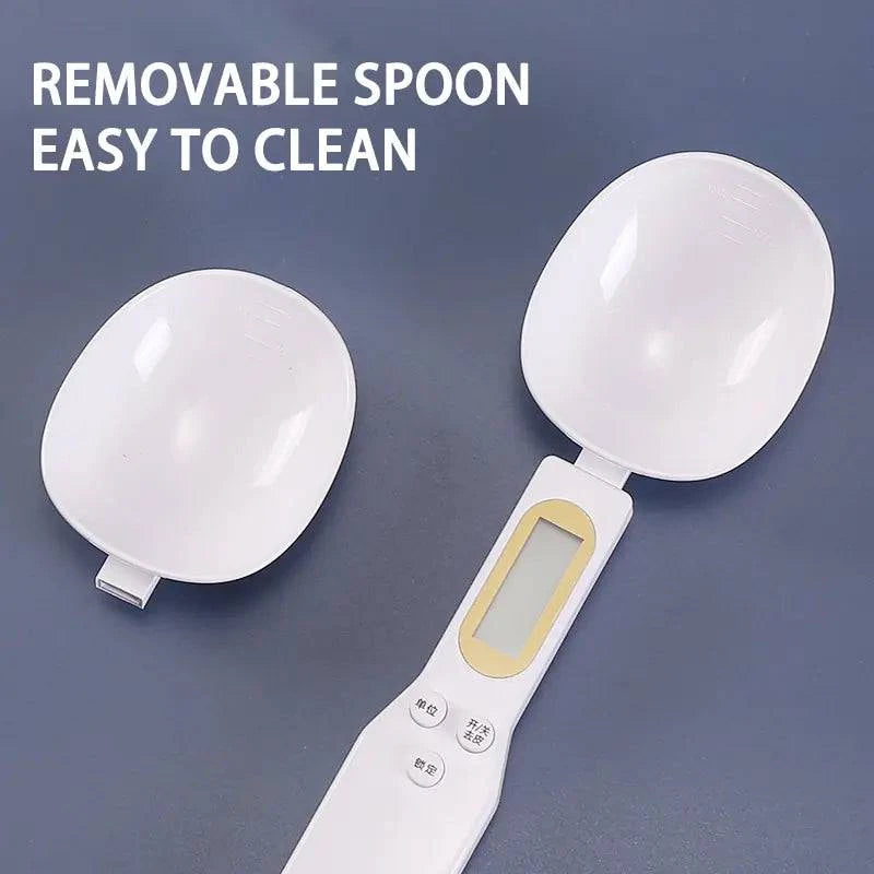 Precision Digital Food Spoon Scale – Accurate Measurement for Cooking and Baking - Home Kartz