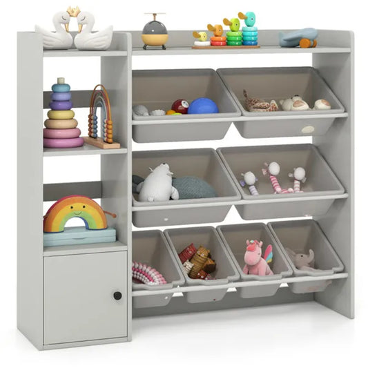 The Montessori System That Cleans Itself. A Tip-Proof, 3-in-1 Organizer Designed to Teach Your Child Independence (So You Don't Have To)