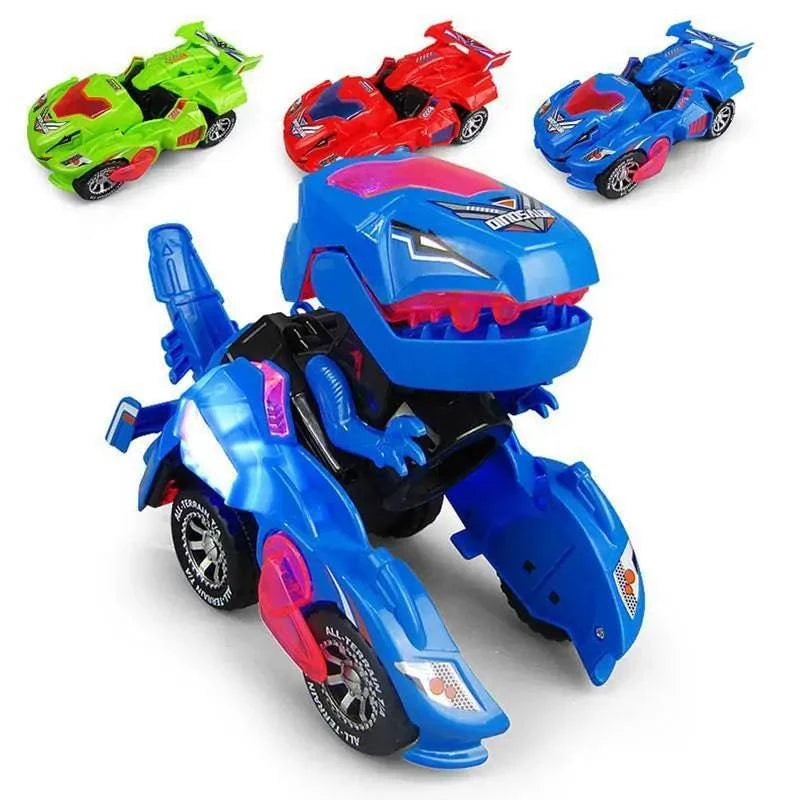 The Ultimate Playtime Revolution: Electric Dinosaur Transformer Toy Car - Home Kartz