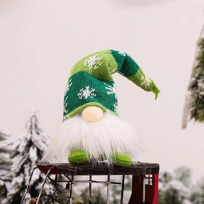 Spread Holiday Cheer with the Glowing Gnome Christmas Faceless Doll – Festive and Whimsical Decor! - Home Kartz