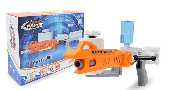 Children's Toilet Paper Launcher Plastic Toy: Ultimate Fun for Kids! - Home Kartz