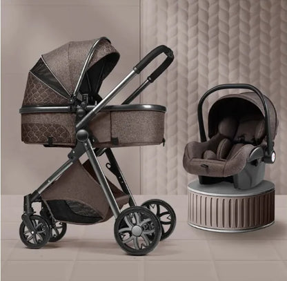 🌟 Elevate Your Strolling Experience: The Stylish High View Stroller That's Light, Foldable & Perfect for Every Adventure! 🌟 - Home Kartz