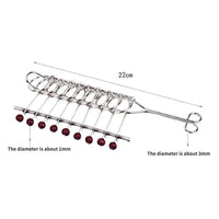 8-Piece Metal Montessori IQ Brain Teaser Puzzle Set – Fun & Challenging Puzzles for All Ages - Home Kartz