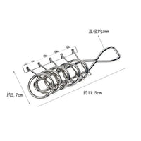 8-Piece Metal Montessori IQ Brain Teaser Puzzle Set – Fun & Challenging Puzzles for All Ages - Home Kartz