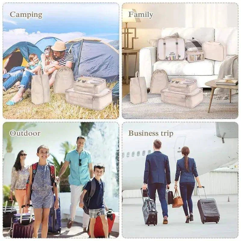 Maximize Your Packing Efficiency with Our Large Capacity Luggage Storage Bags! - Home Kartz