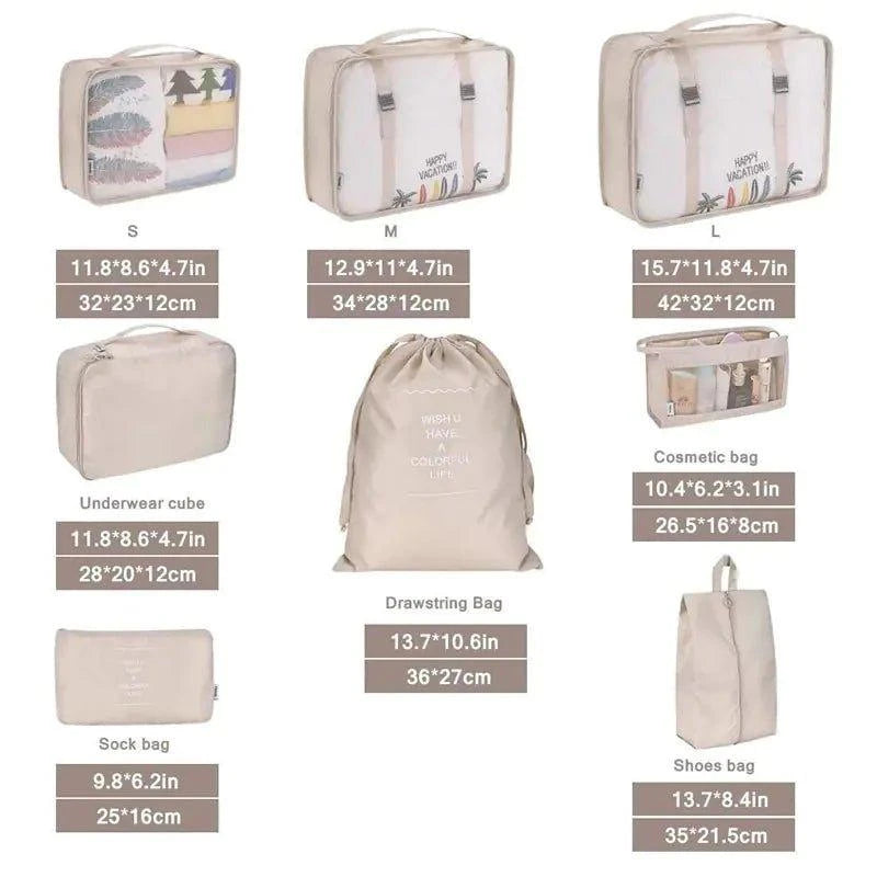 Maximize Your Packing Efficiency with Our Large Capacity Luggage Storage Bags! - Home Kartz