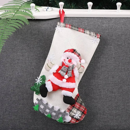 Reusable Festive Christmas Candy Bags for Holiday Gifts - Home Kartz