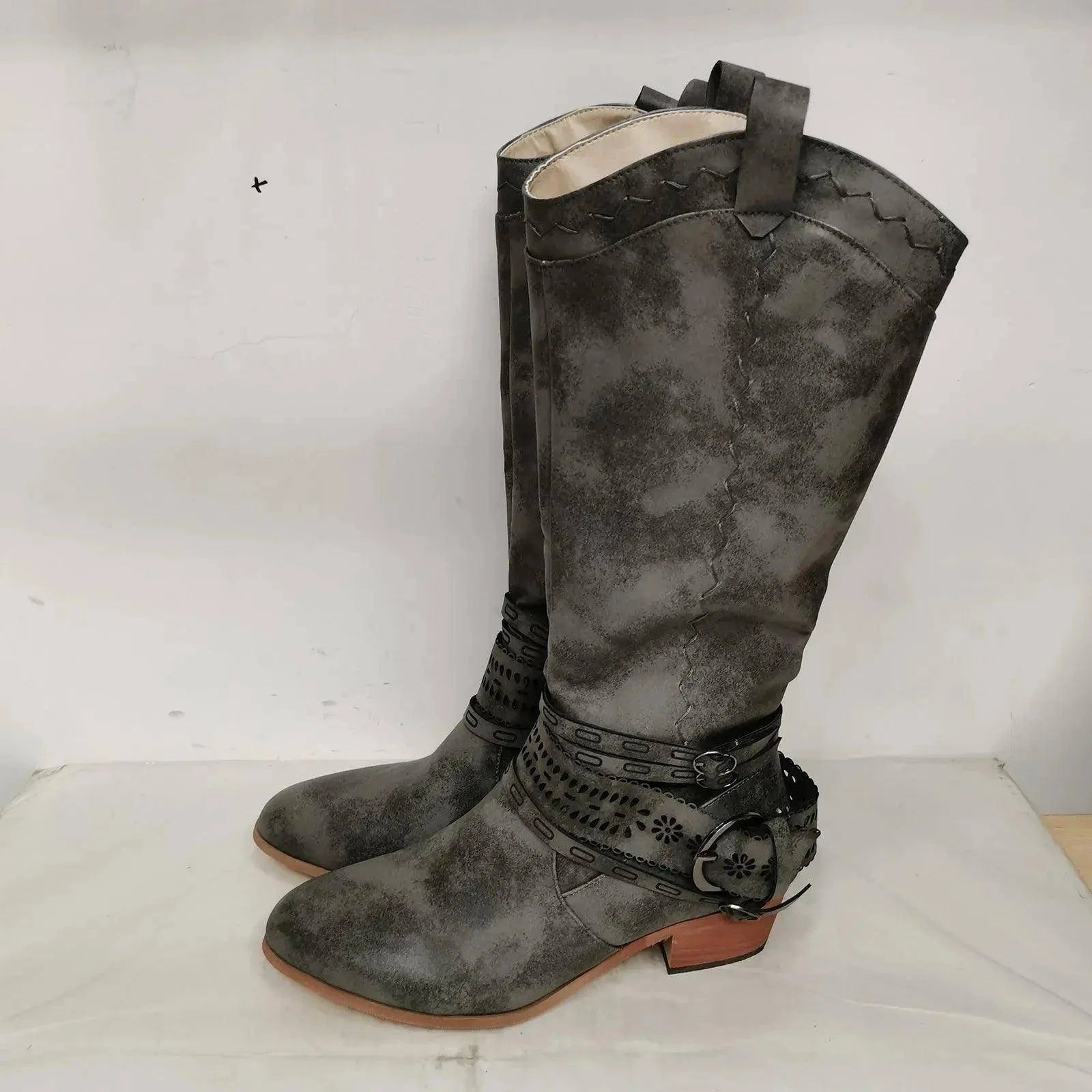 👢 Women's High Boots | Fashion-Forward Over The Knee Boots with Side Zipper 🌟 - Home Kartz