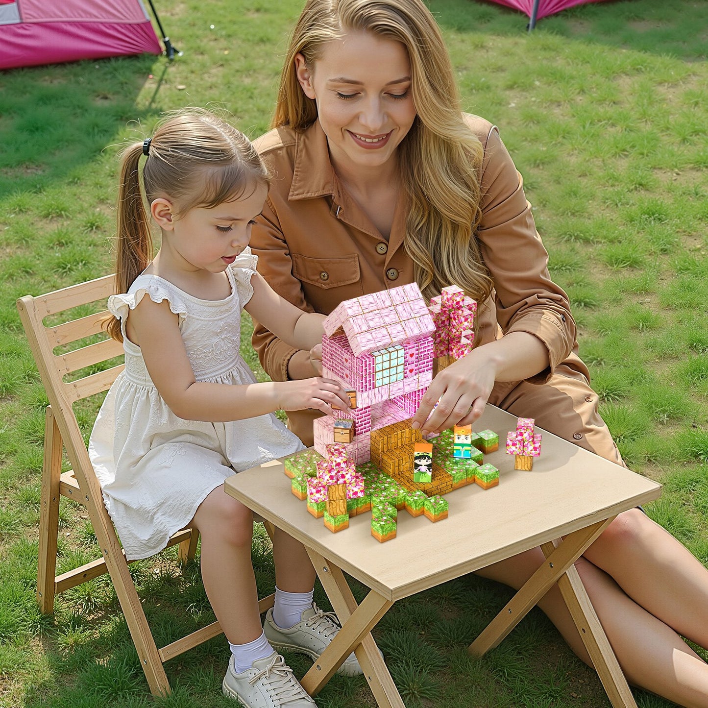 🏰 Build a Fairy Tale That Doesn't Fall Apart. The Neodymium-Strength Princess Castle Set Designed to Stay Up Until She Decides to Take It Down