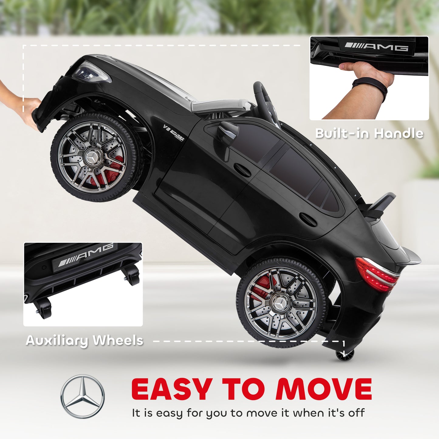 Give Them Their First 'Real Car' Moment. The Licensed Mercedes-Benz AMG That Turns Backyard Play Into a Core Childhood Memory