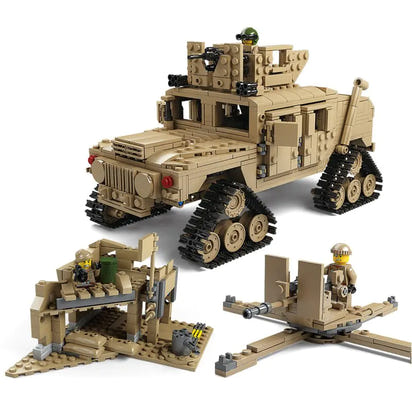 Conquer and Create: Tank Toy Building Blocks for Strategic Play! 🧱 Eco Kids Bay