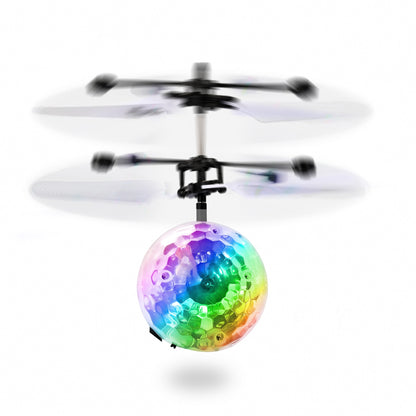 Hand-Controlled Flying Ball Toy with LED Lights