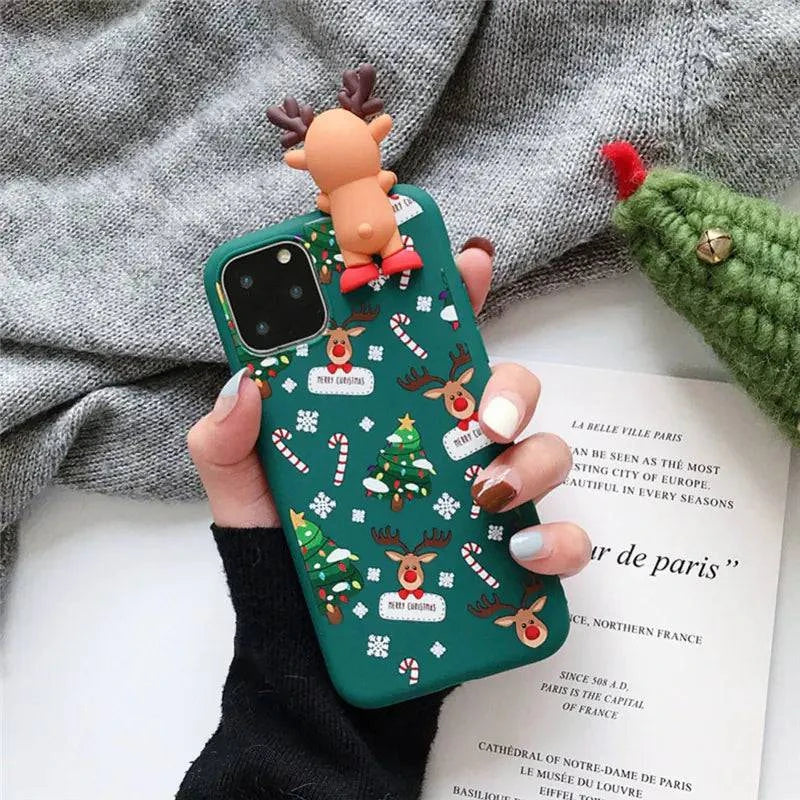 Protect and Celebrate with the Christmas Silicone Phone Case 🎄📱 - Home Kartz