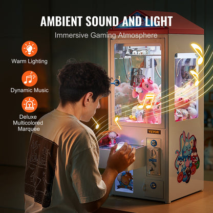Mini Claw Machine Arcade Toy for Kids