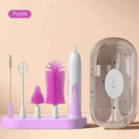 Efficient Silicone Baby Bottle Brush | Safe, Durable, and Easy Cleaning - Home Kartz