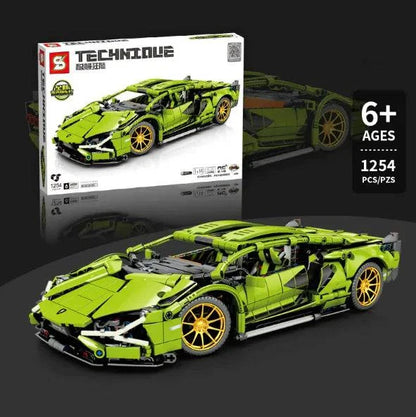 Explore High-Speed Thrills with the Ultimate Building Blocks Racing Sports Car Model – Perfect for Collectors! - Home Kartz