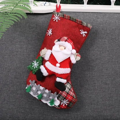 Reusable Festive Christmas Candy Bags for Holiday Gifts - Home Kartz