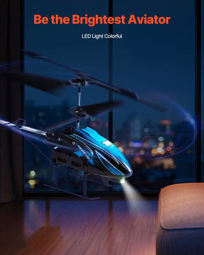 Remote Control Helicopter Toy with LED Lights