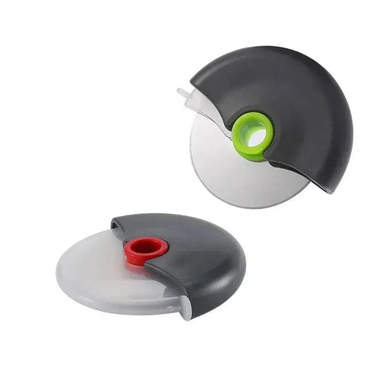 Stainless Steel Pizza Cutters - Effortless, Precise Slicing with Sharp Blade - Home Kartz