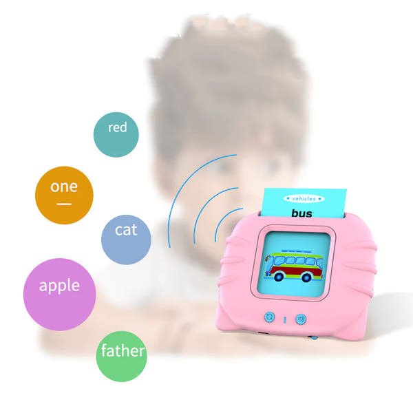 Master Words: Children’s Early Education English Learning Card Machine! 🗣️📚