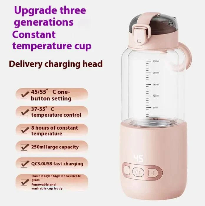 Portable Baby Milk Mixer: Effortless & Precise Milk Preparation for Your Baby On-the-Go! 🍼✨ - Home Kartz