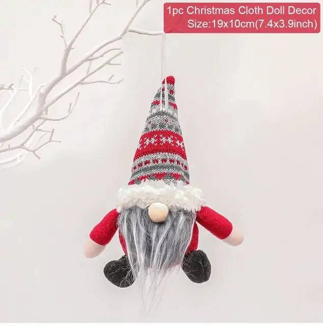 Gnome Christmas Faceless Doll – Whimsical Holiday Decoration for Festive Cheer | Perfect Holiday Gift - Home Kartz