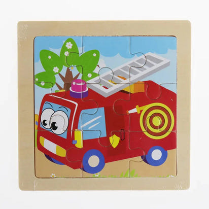 Montessori Cartoon 3D Puzzle | Early Education Toy for Cognitive & Motor Skills Eco Kids Bay