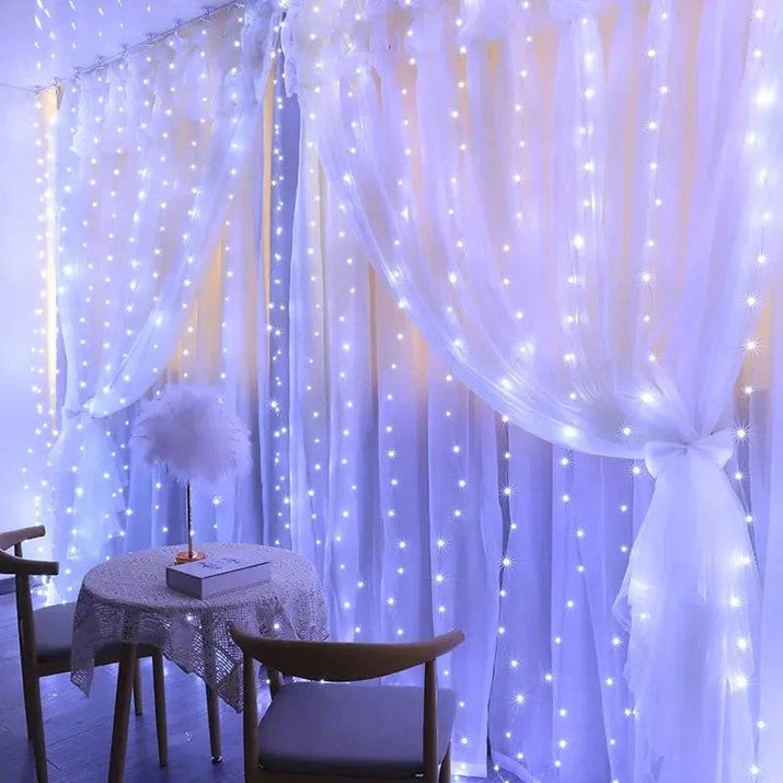 LED Curtain Lights – Transform Your Space with Magical, Festive Lighting ✨🎄 - Home Kartz