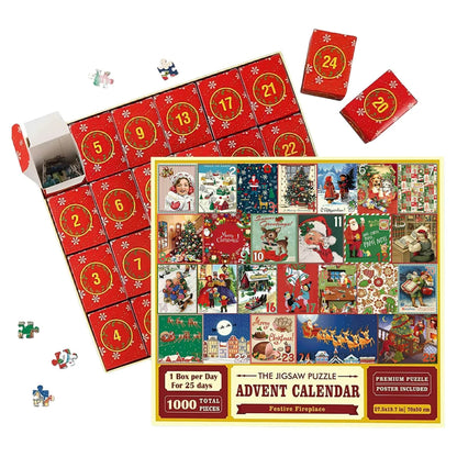 Unveil Holiday Magic with Our Christmas Advent Puzzle – 24 Days of Festive Fun - Home Kartz