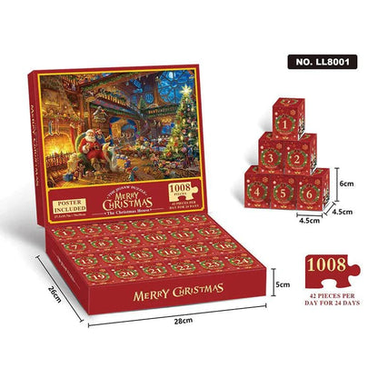 Unveil Holiday Magic with Our Christmas Advent Puzzle – 24 Days of Festive Fun - Home Kartz