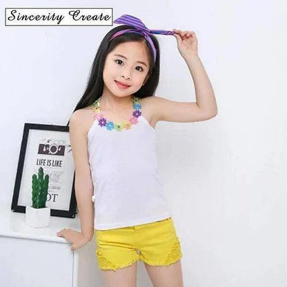 Stylish Girls Vest for Summer | 100% Cotton Comfort - Home Kartz