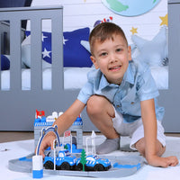 🚨 Build Courage & Creativity : 52-Piece Police Adventure Set for Real-Life Heroes in Training!