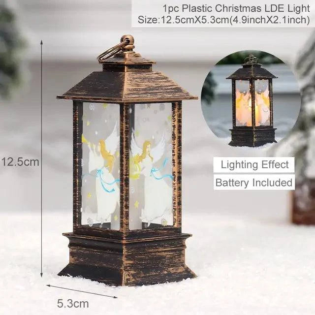 Illuminate Your Home with Christmas Lantern Light – Warm Festive LED Holiday Décor - Home Kartz