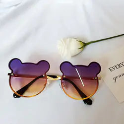 ✨ Designer Cuteness Meets Ultimate Eye Protection: Introducing the Beary Chic Gradient Kids' Sunglasses! - Home Kartz