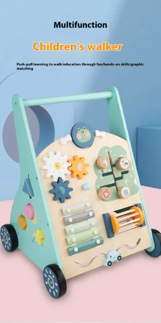 Encourages Balance, Builds Strength, and Sparks Independence — All in One Wooden Walker.