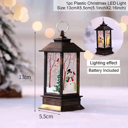 Illuminate Your Home with Christmas Lantern Light – Warm Festive LED Holiday Décor - Home Kartz