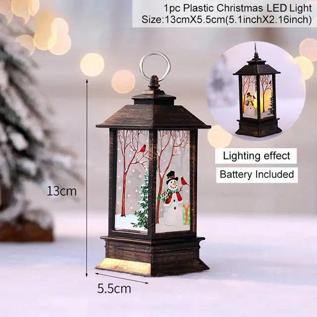 Illuminate Your Home with Christmas Lantern Light – Warm Festive LED Holiday Décor - Home Kartz