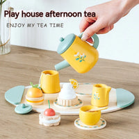 Host the Perfect Tea Time - Montessori Wooden Playset for Little Storytellers!