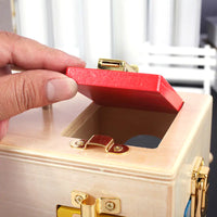 Wooden Montessori Lock Box | Develop Fine Motor Skills, Focus & Practical Life