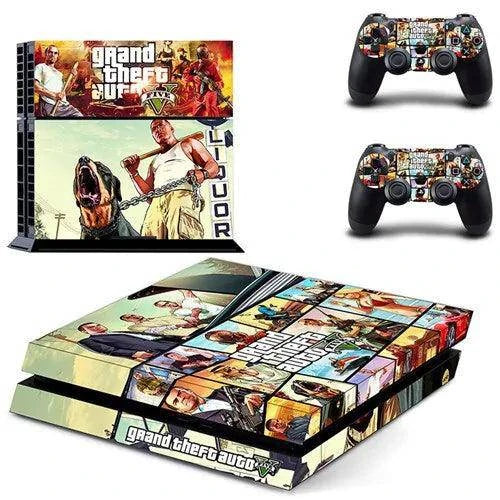 Level Up Your PS4 with Grand Theft Auto V (GTA 5) Skin Sticker Decals! 🚀 - Home Kartz